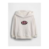 GAP Erkek Bebek Krem VintageSoft Terry Sport Logo Sweatshirt