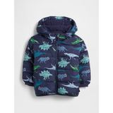 Gap Erkek Bebek Lacivert Coldcontrol Puffer Şişme Mont - 6 - 12 Ay