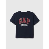 Gap Erkek Bebek Lacivert Gap Logo T-Shirt - 3 Yaş