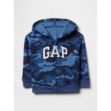 Gap Erkek Bebek Mavi Gap Logo Relaxed Fermuarlı Sweatshirt - 12 - 18 Ay