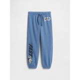 Gap Erkek Bebek Mavi Hot Wheels Relaxed Pull-On Logo Jogger Eşofman Altı - 2 Yaş