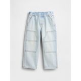 Gap Erkek Bebek Mavi Pull-On Baggy Carpenter Jean Pantolon - 12 - 18 Ay