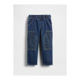 GAP Erkek Bebek Mavi Pull-On Baggy Carpenter Jean Pantolon