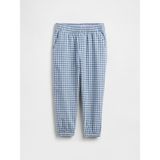 Gap Erkek Bebek Mavi Pull-On Baggy Keten Karışımı Jogger Pantolon - 6 - 12 Ay