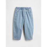 Gap Erkek Bebek Mavi Pull-On Barrel Jean Pantolon - 3 Yaş