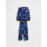 Gap Erkek Bebek Mavi Sweatshirt Outfit Set - 6 - 12 Ay