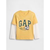 Gap Erkek Bebek Sarı Grafik Baskılı T-Shirt - 12 - 18 Ay