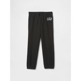 Gap Erkek Bebek Siyah Fransız Havlu Kumaş Jogger Eşofman Altı - 6 - 12 Ay