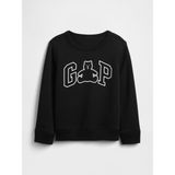 Gap Erkek Bebek Siyah Logo Sweatshirt - 6 - 12 Ay