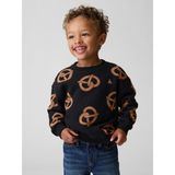 Gap Erkek Bebek Siyah Vintagesoft Sweatshirt - 6 - 12 Ay