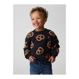 GAP Erkek Bebek Siyah VintageSoft Sweatshirt