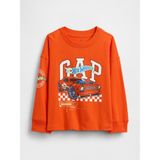 Gap Erkek Bebek Turuncu Grafik Baskılı T-Shirt - 5 Yaş