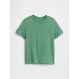 Gap Erkek Bebek Yeşil Brannan Bear Bisiklet Yaka T-Shirt - 2 Yaş