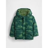 Gap Erkek Bebek Yeşil Cozy Puffer Şişme Mont - 6 - 12 Ay