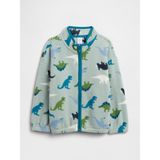 Gap Erkek Bebek Yeşil Gap Fermuarlı Fleece Sweatshirt - 6 - 12 Ay