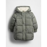 Gap Erkek Bebek Yeşil Heavyweight Puffer Şişme Mont - 6 - 12 Ay