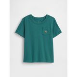 Gap Erkek Bebek Yeşil Mix & Match Cep T-Shirt - 6 - 12 Ay