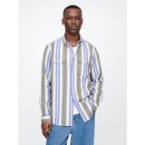 Gap Erkek Bej %100 Organik Pamuk Poplin Western Gömlek - XS