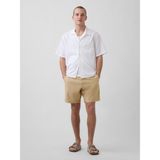 Gap Erkek Bej 7.5" Keten Karışımı Şort - 32