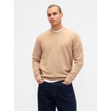 Gap Erkek Bej Cashsoft Crew Kazak - L
