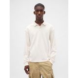 Gap Erkek Bej Heavyweight Jersey Polo T-Shirt - 2XL