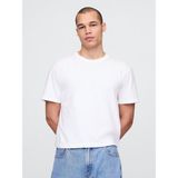 Gap Erkek Beyaz Heavyweight Crop T-Shirt - 2XL