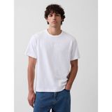Gap Erkek Beyaz Heavyweight Relaxed Logo T-Shirt - XL