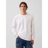 Gap Erkek Beyaz Heavyweight Relaxed T-Shirt - XS