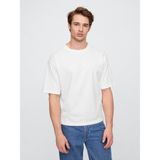 Gap Erkek Beyaz VintageSoft Boxy T-Shirt - XS