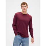 Gap Erkek Bordo Everyday Soft Bisiklet Yaka T-Shirt - 2XL