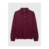 GAP Erkek Bordo Heavyweight Jersey Polo T-Shirt