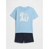 Gap Erkek Çocuk Açık Mavi %100 Recycled Spor Pijama Takımı - 6
