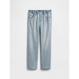 Gap Erkek Çocuk Açık Mavi Pull-On Original Straight Sweatpant Jean Pantolon - 8 Yaş