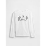 Gap Erkek Çocuk Beyaz Gap Logo T-Shirt - XL