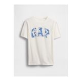 GAP Erkek Çocuk Beyaz Gap Logo T-Shirt