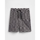 Gap Erkek Çocuk Gri %100 Geri Dönüştürülmüş Pull-On Mesh Şort - 6 - 7 Yaş