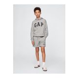 GAP Erkek Çocuk Gri Gap Logo Havlu Kumaş Şort