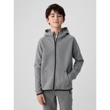 Gap Erkek Çocuk Gri GapFit Kapüşonlu Sweatshirt - XS