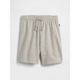 Gap Erkek Çocuk Gri Relaxed Pull-On Fransız Havlu Kumaş Şort - 10 Yaş