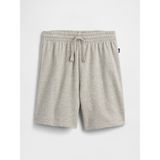 Gap Erkek Çocuk Gri Relaxed Pull-On Fransız Havlu Kumaş Şort - 8 Yaş
