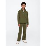 Gap Erkek Çocuk Haki Sherpa Baggy Pantolon - Yeşil