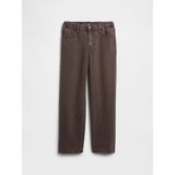 GAP Erkek Çocuk Kahverengi Soft Relaxed Jean Pantolon, 5 Yaş