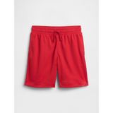 Gap Erkek Çocuk Kırmızı %100 Recycled Pull-On Mesh Şort - 2XL