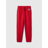 Gap Erkek Çocuk Kırmızı Gap Logo Relaxed Jogger Eşofman Altı - S