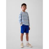 Gap Erkek Çocuk Kobalt Mavisi Relaxed Quick-Dry Kargo Şort - 8 Yaş