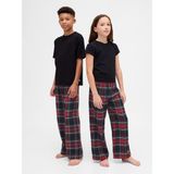 Gap Erkek Çocuk Koyu Kırmızı Recycled Flannel Pijama Altı - 8 Yaş