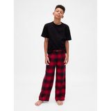 Gap Erkek Çocuk Koyu Kırmızı Stranger Things Recycled Flannel Pijama Altı - 6