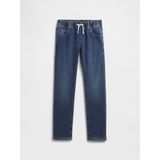 Gap Erkek Çocuk Koyu Mavi Pull-On Slim Jean Pantolon - 6 - 7 Yaş