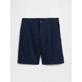 Gap Erkek Çocuk Lacivert Çocuklar Relaxed Hibrit Uniform Şort - 8 Yaş