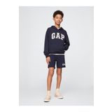GAP Erkek Çocuk Lacivert Gap Logo Havlu Kumaş Şort